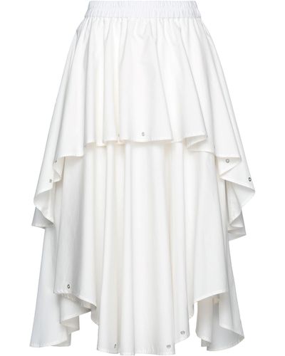 VICTORIA / TOMAS Long Skirt - White