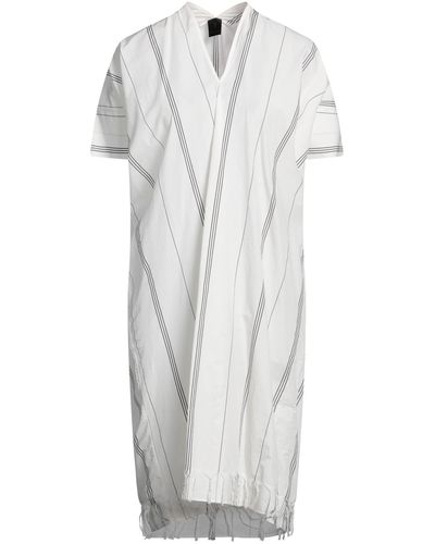 Masnada Midi-Kleid - Weiß