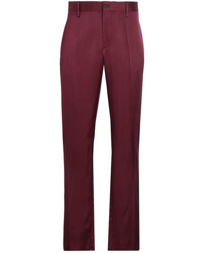 Versace Pantalon - Rouge