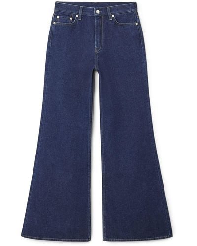 COS Ray Jeans - Flared - Blue