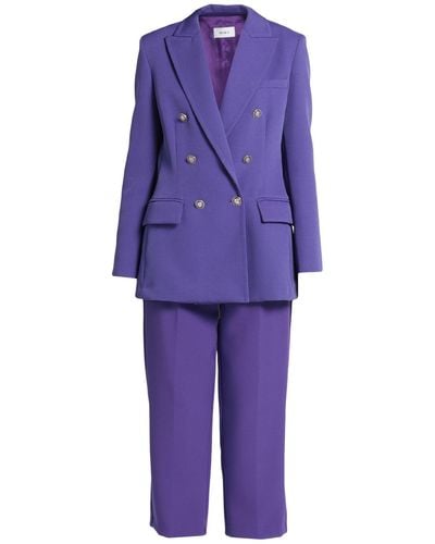 Womens Purple Pant Suits
