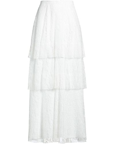 Dondup Maxi Skirt - White