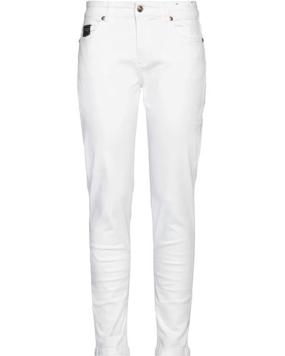 Versace Pantaloni Jeans - Bianco