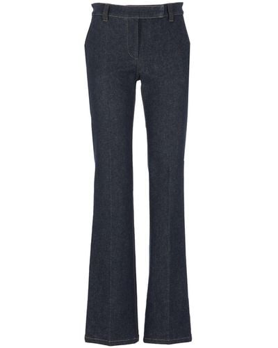 Brunello Cucinelli Pantalon en jean - Bleu