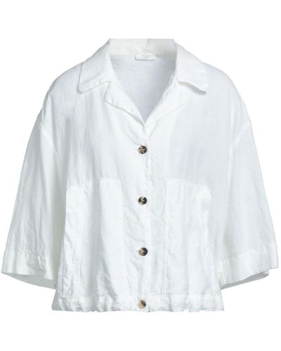 Peserico EASY Shirt Linen - White