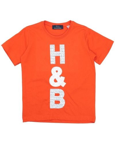 Harmont & Blaine T-Shirt Cotton - Orange