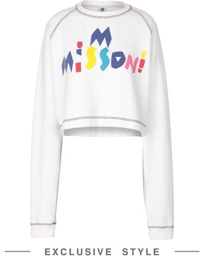 M Missoni Sweatshirt - Weiß