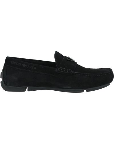 Emporio Armani Loafers - Black