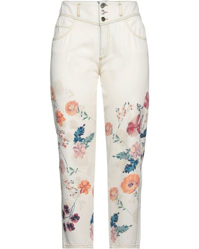 Kaos Pantalon en jean - Blanc