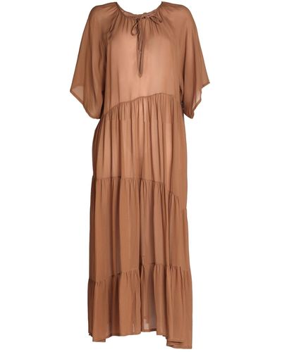 Fisico Beach Dress - Brown