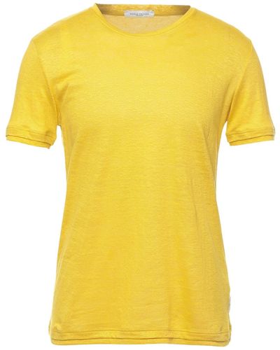 Paolo Pecora T-shirts - Gelb