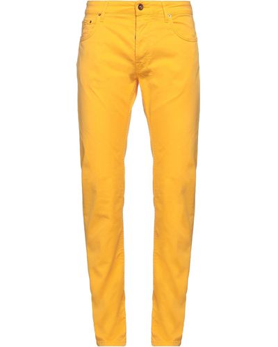 Hand Picked Trouser - Yellow