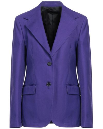 Raf Simons Suit Jacket - Purple