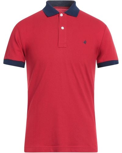 Brooksfield Polo Shirt - Red