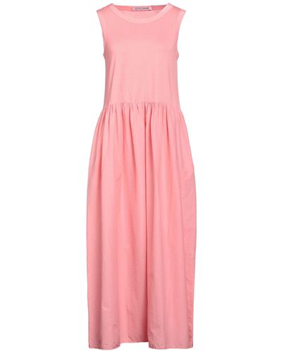 European Culture Maxi Dress - Pink