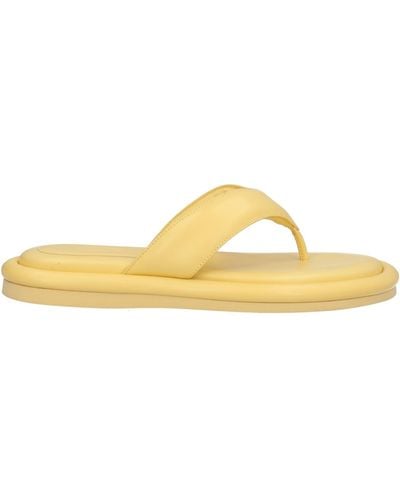 Gia Borghini Thong Sandal - Yellow