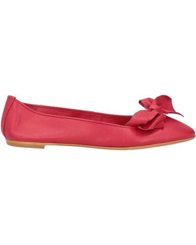 Pollini Ballet Flats - Red
