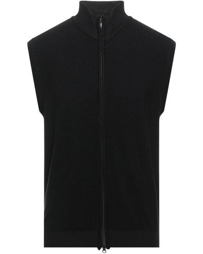 Tsd12 Cardigan Merino Wool, Acrylic - Black