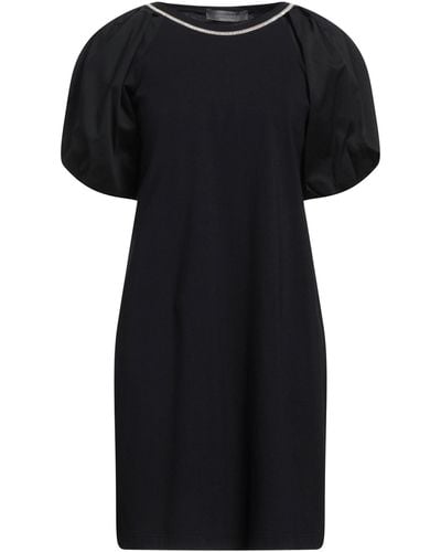D.exterior Mini Dress - Black