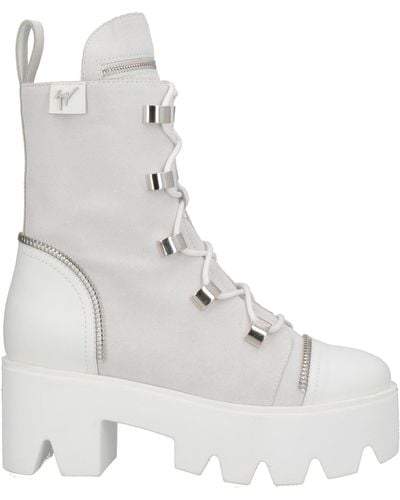 Giuseppe Zanotti Ankle Boots - White
