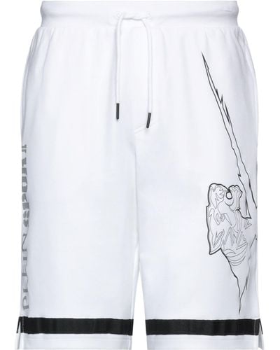 Philipp Plein Shorts & Bermuda Shorts - White