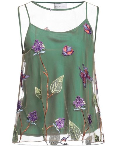 Isabelle Blanche Top - Green