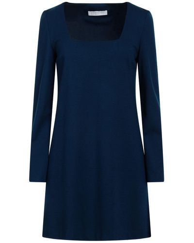 Harris Wharf London Mini-Kleid - Blau