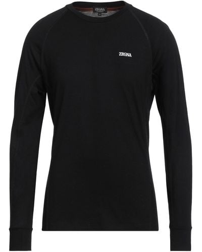 Zegna Camiseta interior - Negro