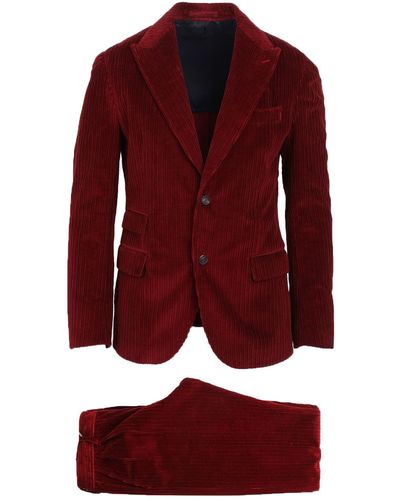 Eleventy Suit - Red
