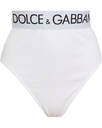Dolce & Gabbana Slip - Weiß