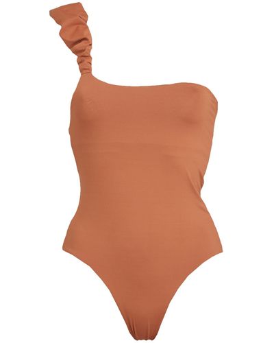 WEILI ZHENG One-piece Swimsuit - Brown