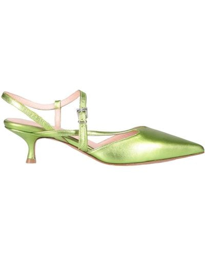 Anna F. Court Shoes - Green