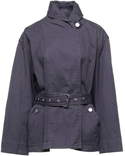 Isabel Marant Overcoat & Trench Coat - Blue