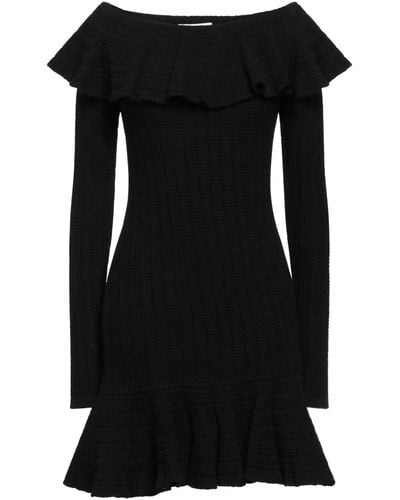 Blumarine Mini Dress Wool - Black