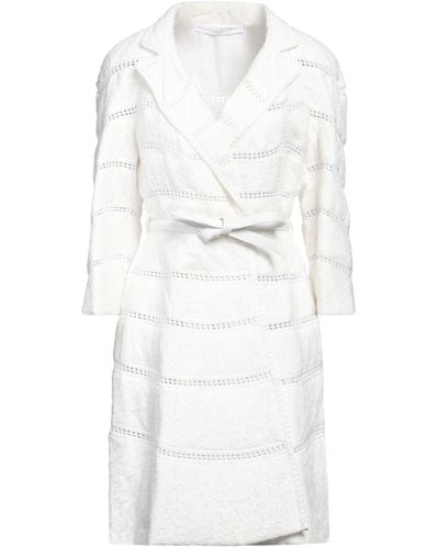 Ermanno Scervino Overcoat - White