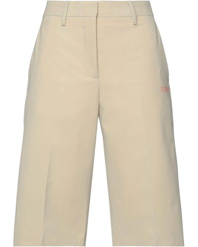 Off-White c/o Virgil Abloh Cropped Trousers - Natural