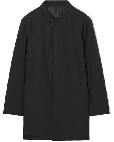COS Overcoat - Black