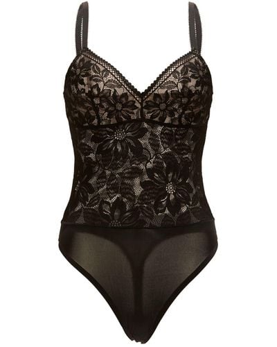 Wolford Lace Body - Noir