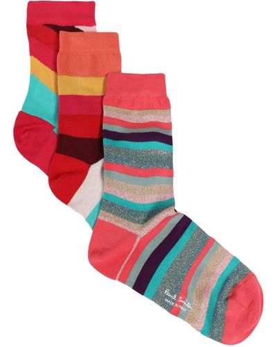 Paul Smith Chaussettes, bas et collants - Rouge