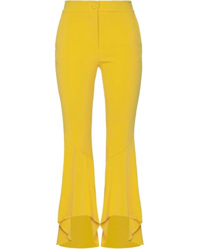 Blumarine Trouser - Yellow