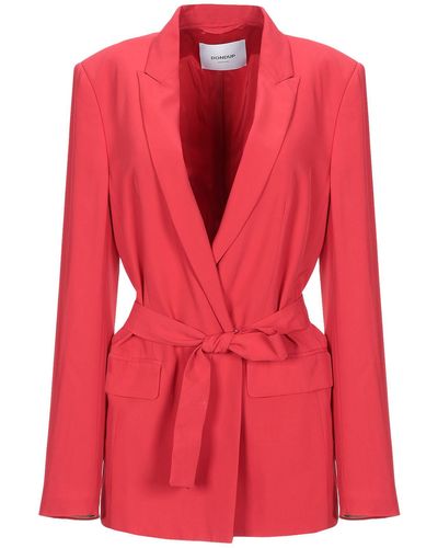 Dondup Suit Jacket - Red