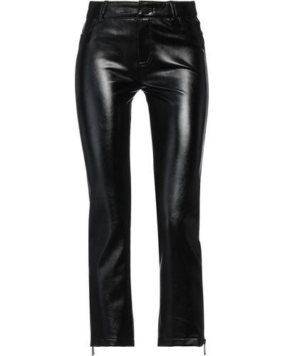 NIKKIE Cropped Trousers - Black