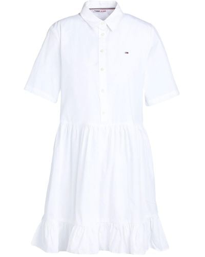Tommy Hilfiger Mini-Kleid - Weiß