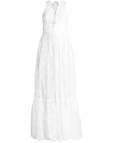 Elisabetta Franchi Maxi Dress - White