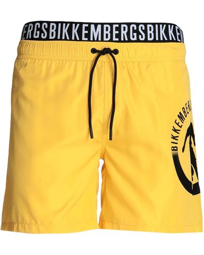 Bikkembergs Swim Trunks - Yellow