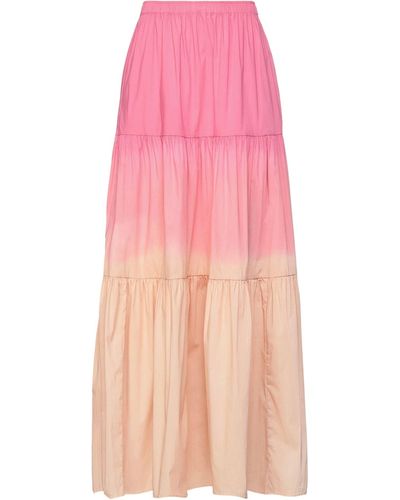 Semicouture Maxi Skirt - Pink