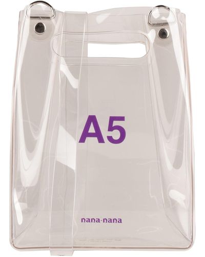 Crossbody bag Nana Nana Black in Plastic - 33735629