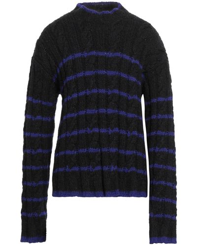Phipps Sweater Merino Wool, Organic Cotton, Baby Alpaca Wool - Blue