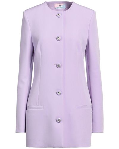 Chiara Ferragni Lilac Jacket Polyester, Elastane - Purple