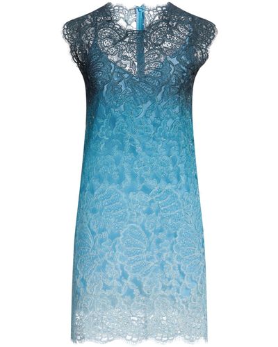 Ermanno Scervino Mini Dress - Blue